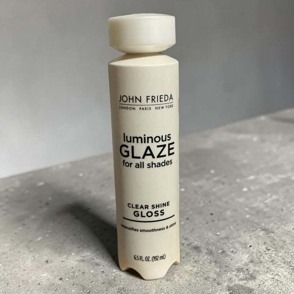 John Frieda Luminous Glaze Clear Shine Gloss for All Shades 6.5 fl oz